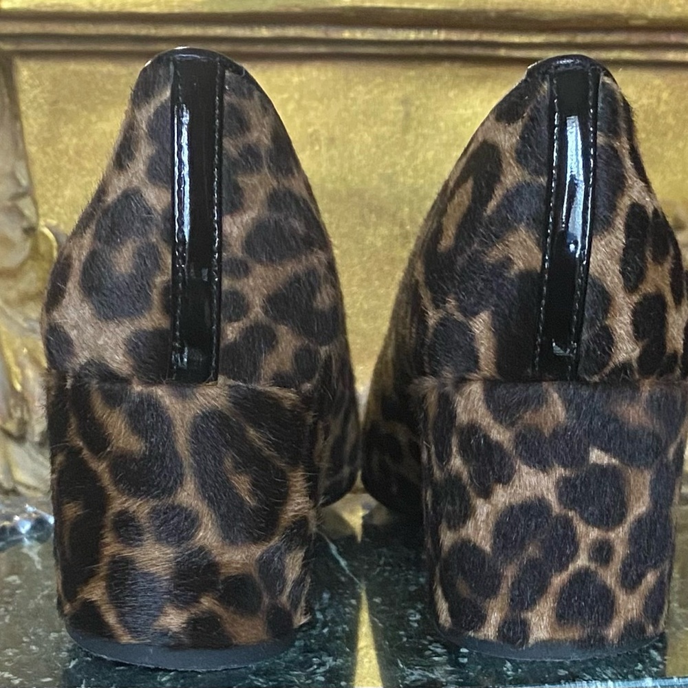 Margaux Animal Print Block Heels - Picture 5 of 8